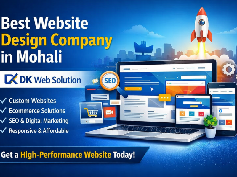 Best Website Design Company in Mohali