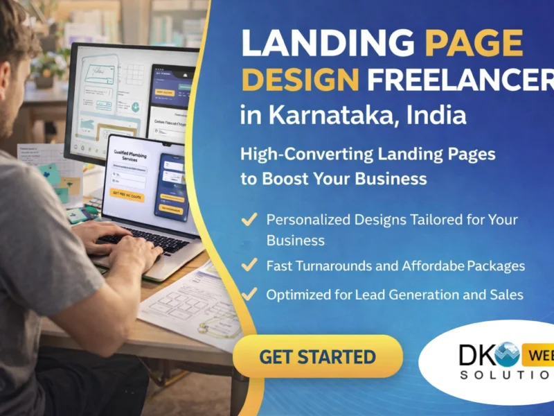 Landing Page Design Freelancer in Karnataka