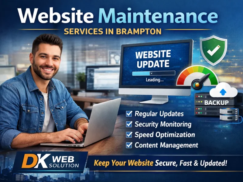 Website Maintenance Services in Brampton